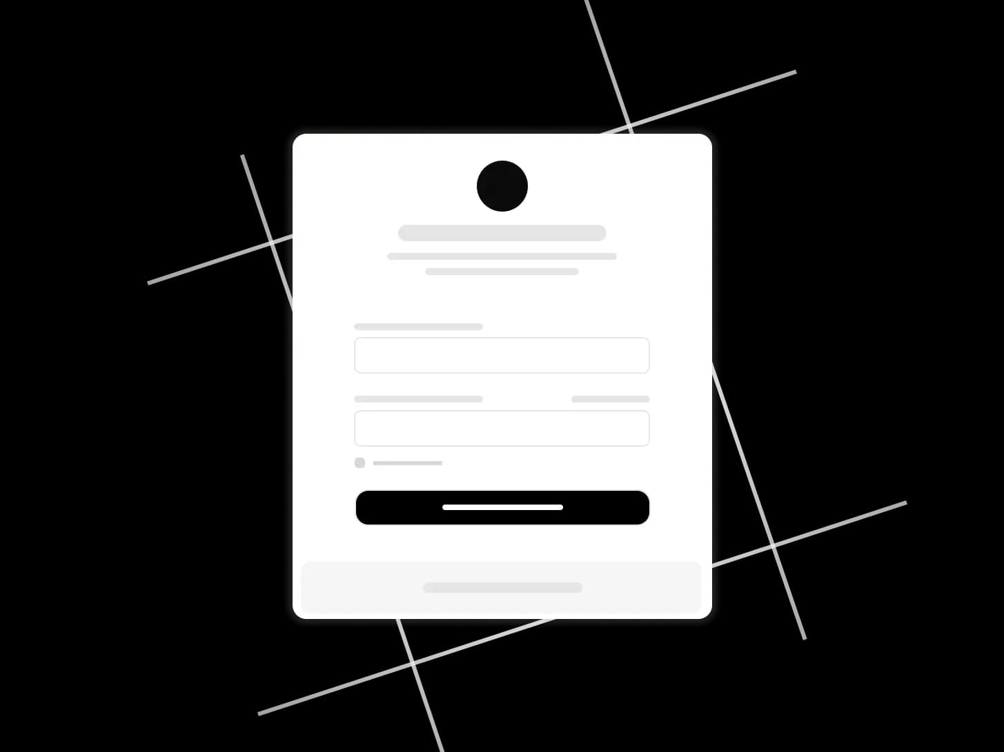 Illustration light Login