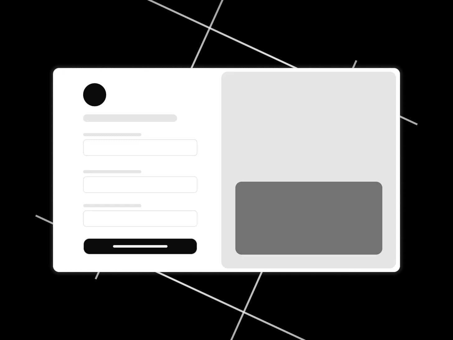 Illustration light Signup